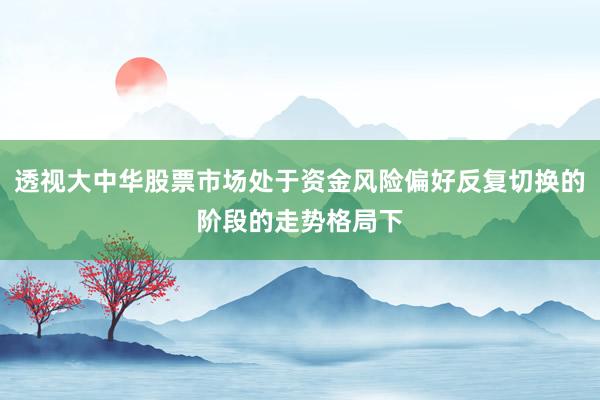 透视大中华股票市场处于资金风险偏好反复切换的阶段的走势格局下